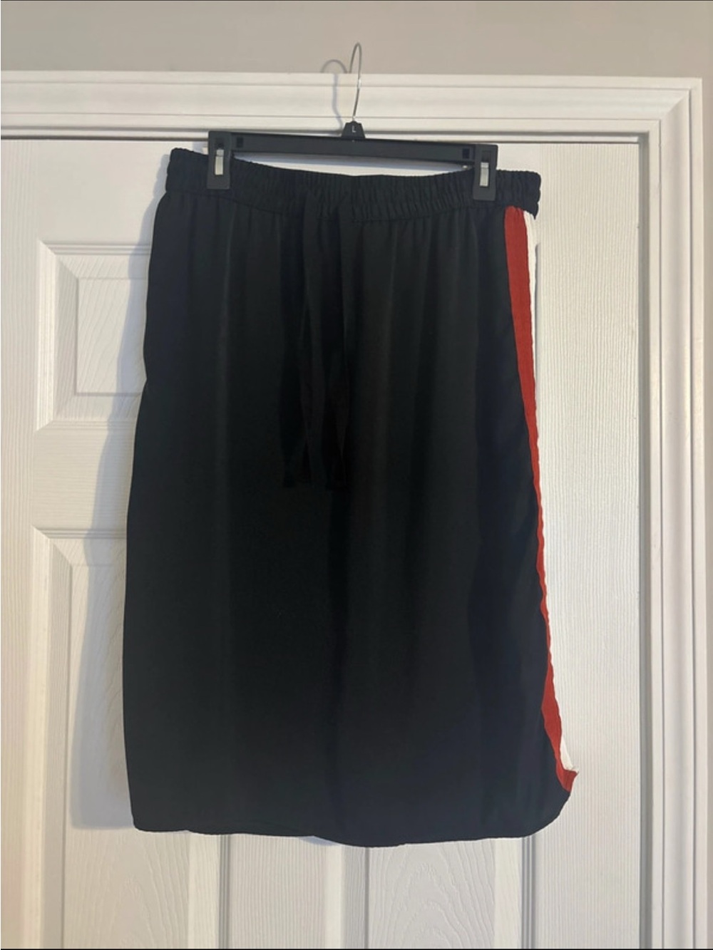 Athletic striped skirt